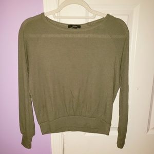 Forever 21 olive green top